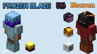 Frozen Blaze Vs Necron  Hypixel Skyblock [upl. by Arriec]