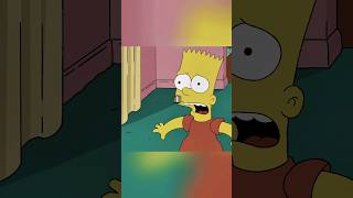 Bart is afraid of even the shadow 🤣💀 simpsons [upl. by Mellman261]