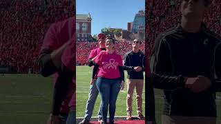 University of Cincinnati Bearcats Football  Breast Cancer Awareness Recognition [upl. by Ahtivak]