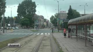 Tramwaje Gorzów Wielkopolski linia 3 [upl. by Ahsilrak656]