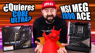 Una de las MEJORES Placas Madre que hay para Intel Core Ultra de Escritorio MSI MPG z890 ACE [upl. by Aniham998]