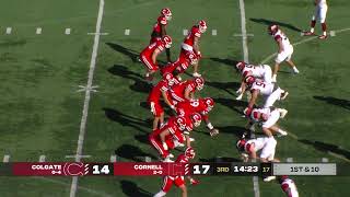 Highlights Cornell Football vs Colgate  9302023 [upl. by Aretse]