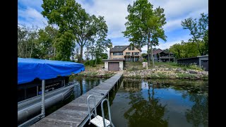 125 Lu Foster Ln Merrimac WI  Lake Wisconsin Waterfront Executive Home [upl. by Giralda]