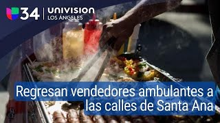 Vendedores ambulantes vuelven a con sus puestos tras ser removidos de las calles de Santa Ana [upl. by Shirlee]