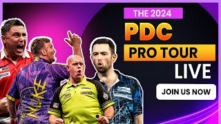 2024 PDC Pro Tour Live  Players Championship 06 [upl. by Ellery590]