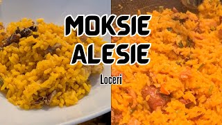 Recipe How to make Gele rijst Moksie Alesie  Yellow Rice Loceri  CWF [upl. by Einnol]