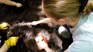 Archaeology Field School excavates 100 year old family farm [upl. by Tyre]