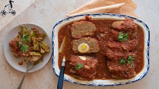 Traditional Italian Meatloaf Recipe Polpettone Al Sugo [upl. by Seltzer]