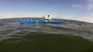 Nelo 520 Surfski Remount by Leslie Chappell August 28 2016 [upl. by Georges]