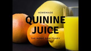 Homemade Quinine Juice [upl. by Mamoun]