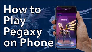 Tutorial how to play pegaxy using phone [upl. by Aneala]