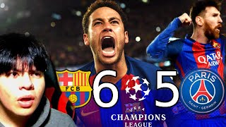 Reacting To Barcelona Insane COMEBACK vs PSG both legs [upl. by Orazio]