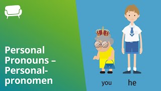 Personal Pronouns – Personalpronomen auf Englisch [upl. by Lowry]