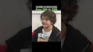 Gaten Matarazzo through the years evolution edit thenandnow strangerthings Gatenmatarazzo [upl. by Siekram]