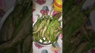 Rajasthan ki famous barwa mirchi😋🌶 foodcookingchannel shorts youtubeshorts simplecooking4769 [upl. by Gnauq513]