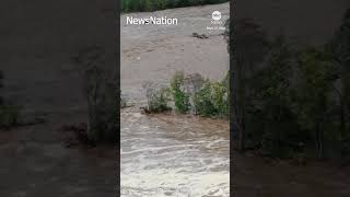 Dozens rescued from hospital roof after Hurricane Helene flooding [upl. by Whittemore]