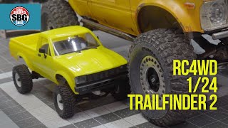 The 124th Scale RC4WD Trailfinder 2  First Look Run and Review [upl. by Norri]