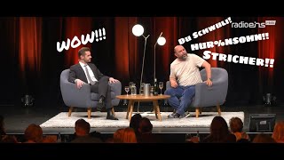 Serdar Somuncu dreht völlig durch und beleidigt sein Publikum 😧 Alkohol während Liveauftritt 🤣🤣 [upl. by Ees]