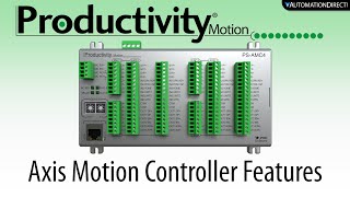 Productivity AMC Axis Motion Controller Features InDepth from AutomationDirect [upl. by Furr930]