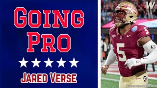 FSU Football  Jared Verse Declares for NFL Draft Opts Out of Bowl  Warchant TV FSU [upl. by Dymphia62]