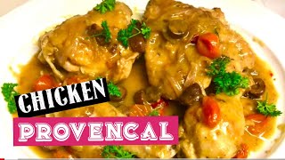 Chicken Provencal  Good Chicken Recipe [upl. by Aremaj]