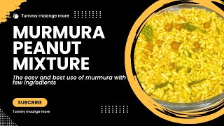 Murmura namkeen recipe  Crispy murmura namkeen with few ingredients [upl. by Marelda]