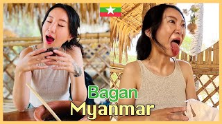 미얀마 술담배 Drinking and Smoking in Bagan Myanmar 🚬🍺 [upl. by Fugate]