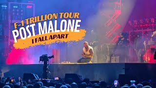 Post Malone quotI Fall Apartquot LIVE Atlanta GA 101124 F1 Trillion Tour postmalone postmalone [upl. by Drahsar]