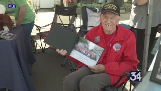 Veterans Voices NAVY Signalman George Harrington [upl. by Esdnil]