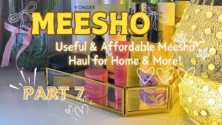 ♡Useful amp Affordable Meesho Haul Part 7 🛒 Home Decor  Useful Finds  Kitchen Finds♡ [upl. by Akvir]