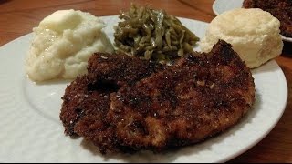 Southern Fried Chicken  The Hillbilly Kitchen [upl. by Warfeld]