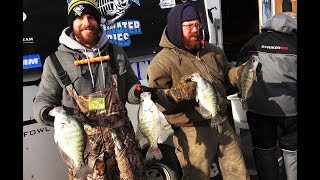 2018 Ice Fishing Panfish Tournament on Lake Arthur in Pennsylvania  WPA Hardwater Series 1 [upl. by Mulford]