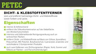 DICHT amp KLEBSTOFFENTFERNER SPRAY ArtNr 82150 [upl. by Alrich]