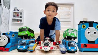 Thomas and Friends Saya suka mencari tayo little bus collection tayo and thomas friends [upl. by Catharine]