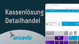 Die Kassenlösung für den Detailhandel mit Arcavis  bexio Marketplace [upl. by Krauss]