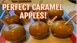 How to make Perfect Caramel Apples recipe UPDATED [upl. by Li]