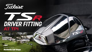 DRIVER FITTING NEW Titleist TSR  Titleist Performance Institute [upl. by Eeldivad]