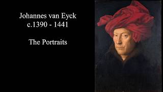 Jan van Eyck 13951441  The Portraits 2K Ultra HD Silent Slideshow [upl. by Poulter]