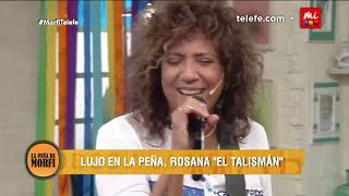 Rosana canta quotA fuego lentoquot y quotEl Talismánquot en vivo  La Peña de Morfi [upl. by Anelrad]