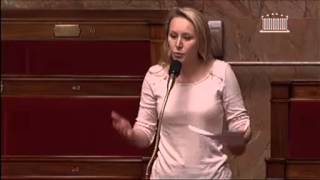 Coup de gueule de Marion MaréchalLe Pen à lAssemblée nationale [upl. by Woodhouse]