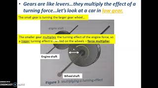 AQA GCSE Physics Unit 2 P2  Forces Module  More About Levers and Gears Part 1 [upl. by Hairu]