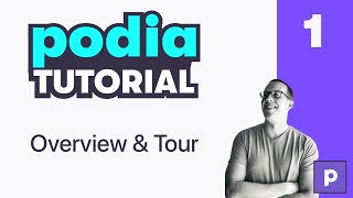 Podia Tutorial 1 Overview amp Tour [upl. by Haimarej]