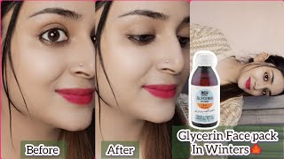 Glycerine Face Packglycerin uses for face how to use glycerin on face [upl. by Euqirrne]