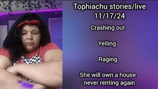 tophiachu stories  rage live stream  111724 [upl. by Sheepshanks896]