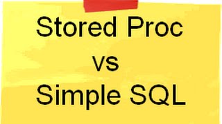 Stored Procedure VS Simple SQL  SQL Tutorial  Learn SQL Step by Step [upl. by Aennyl]