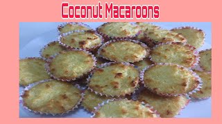 Coconut Macaroons Recipe Panlasang pinoy  Easy and Delicious [upl. by Crifasi744]