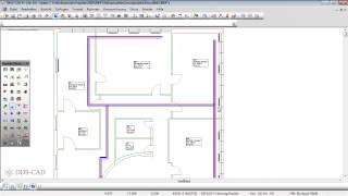 Heizungsrohrnetze konstruieren und anschließen in DDSCAD [upl. by Emalee]