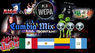 CUMBIAS CHINGONES PARA BAILAR MIX 👽👽👽 [upl. by Nahsrad]