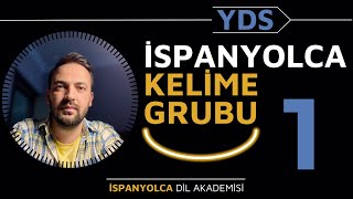 ✔️ İspanyolca YDS Kelime Çalışması  1 ✅ [upl. by Ordnagela]