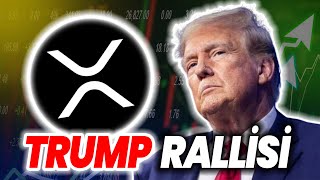 XRP COİN TRUMP RALLİSİ ÇOK YAKIN XRP RİPPLE YÜKSELİŞE GEÇTİ XRP RİPPLE DAVA XRP HABER XRP ANALİZ [upl. by Llenrahs859]